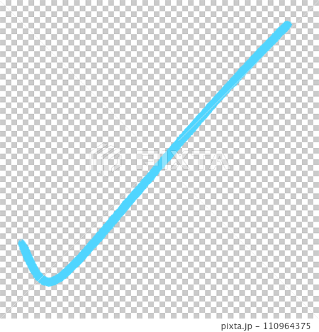 Tick Mark Check Mark Hand Drawn Blue Tick Mark Blue Check Mark 110964375