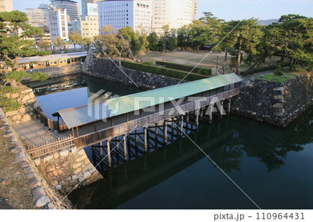 高松城跡・鞘橋（香川県・高松市） 110964431