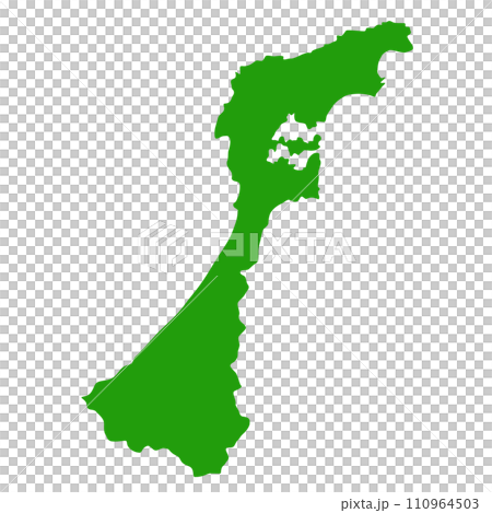 石川県の地図 110964503