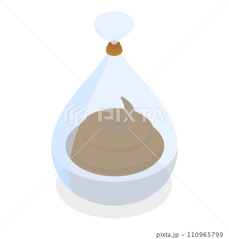 3D Isometric Flat Vector Illustration of Pet Care. Item 4 3D Isometric Flat Vector Illustration of Pet Care. Item 4 110965799