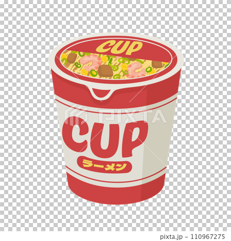 杯拉麵的插圖 110967275