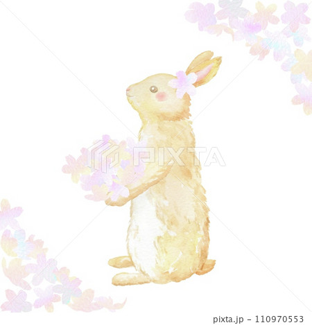 No.285 春うさぎ 春うらら〜 春待つうさぎ 新入り子ウサギちゃん全員