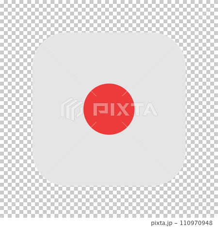 サイコロ、1を表すカラースタイルのアイコン サイコロ、1を表すカラースタイルのアイコン 110970948