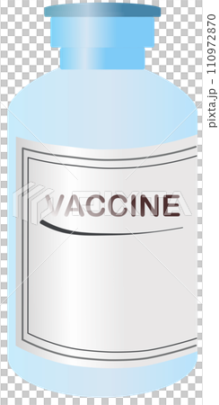 illustration of medical vaccine vial illustration of medical vaccine vial 110972870
