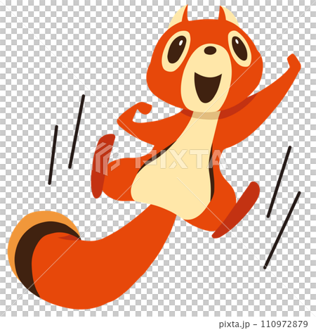 手描きのかわいいリスキャラクター13 (感激ガッツポーズ) 手描きのかわいいリスキャラクター13 (感激ガッツポーズ) 110972879