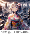 廃墟着物 110974082