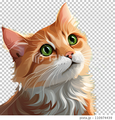 Cat 1 - Stock Illustration [110974439] - PIXTA
