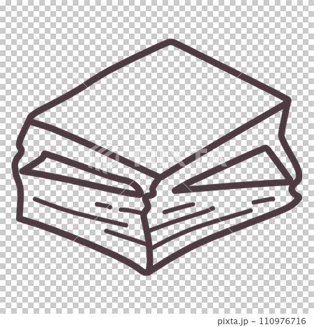 簡單變形手繪疊紙圖 110976716