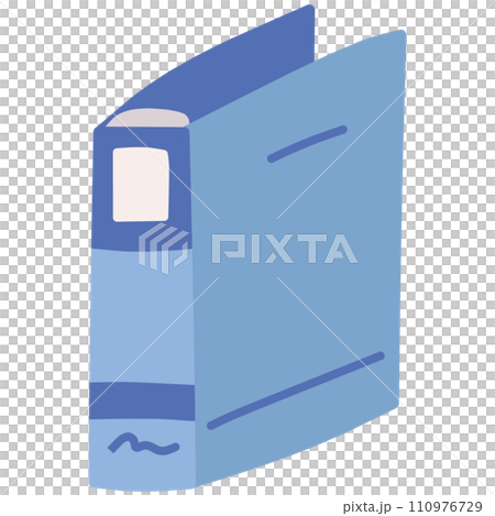 一個簡單的變形手繪活頁夾插圖 110976729