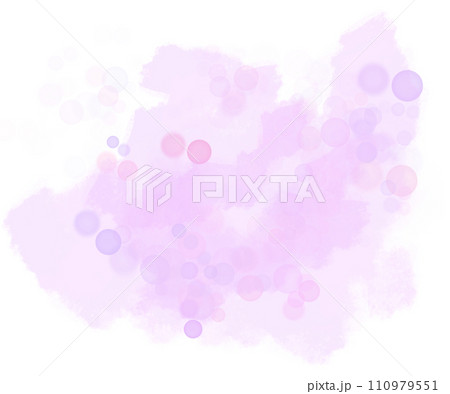 Pastel purple splash watercolor abstract with flare special light effect Sparkles Sparkling magic dust bubble particles	 110979551