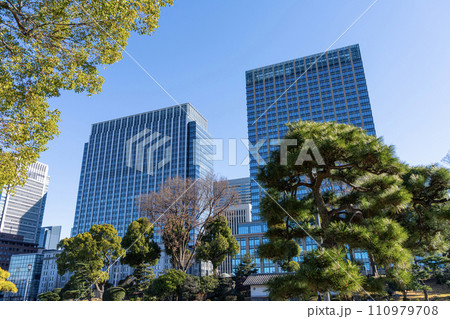 Skyscrapers in Tokyo, Japan. 110979708