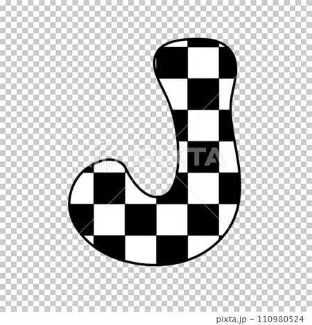 alphabet letter checkered typography y2k groovy retro  alphabet letter checkered typography y2k groovy retro  110980524