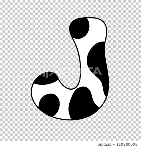 Cow spots letter Cow skin monogram Farm animal alphabet Cow spots letter Cow skin monogram Farm animal alphabet 110980608