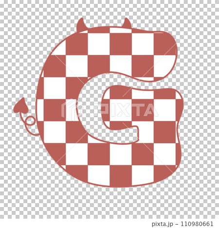 letter devil horn demon evil typeface alphabet checkered horror typography y2k monster groovy retro pink halloween and valentine 110980661