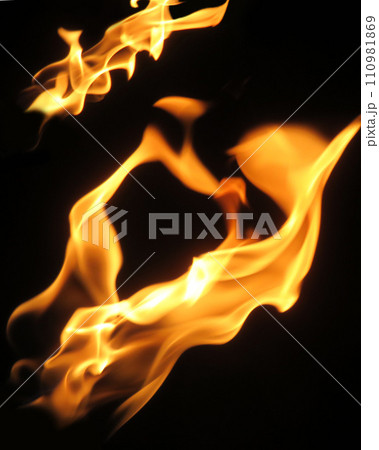 炎テクスチャ 炎テクスチャ 110981869