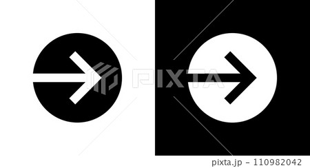 矢印のアローアイコン 矢印のアローアイコン 110982042