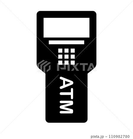 ATM machine icon ATM machine icon 110982780