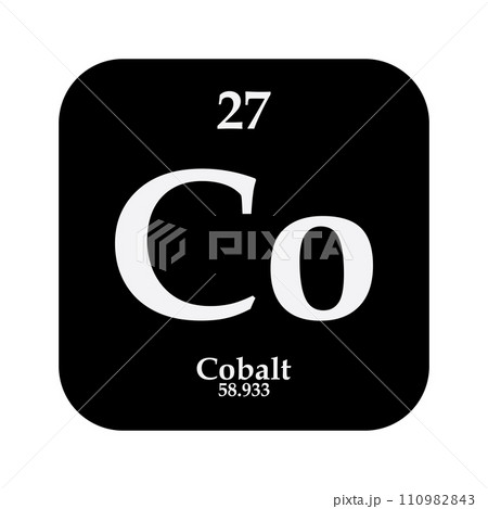 Cobalt chemistry icon 110982843