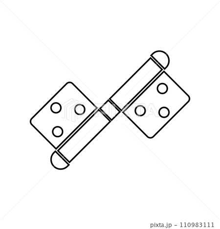 Door hinge icon 110983111