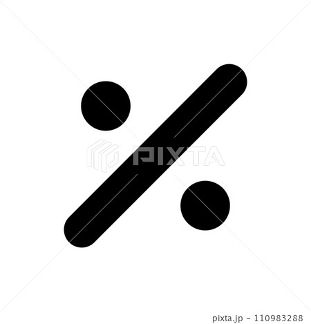 mathematical symbol vector 110983288