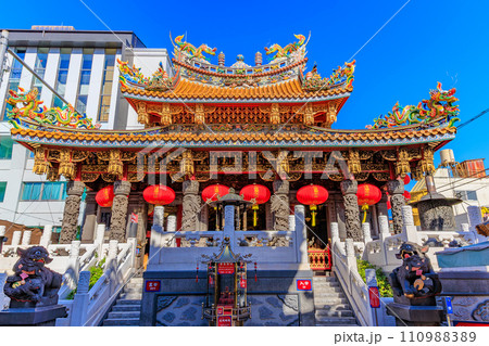 神奈川県 横浜市 横浜中華街(横浜関帝廟) 神奈川県 横浜市 横浜中華街(横浜関帝廟) 110988389