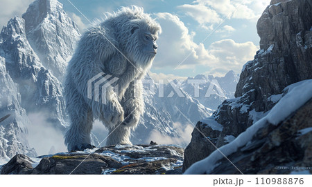 イエティのイメージ - image of Yeti - No1-1 -  110988876