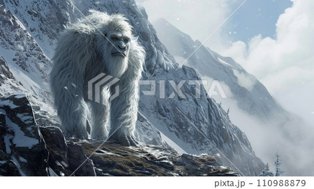 イエティのイメージ - image of Yeti - No1-4 -  110988879