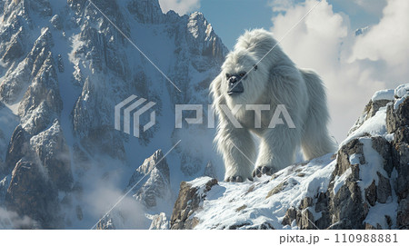 イエティのイメージ - image of Yeti - No1-6 -  110988881