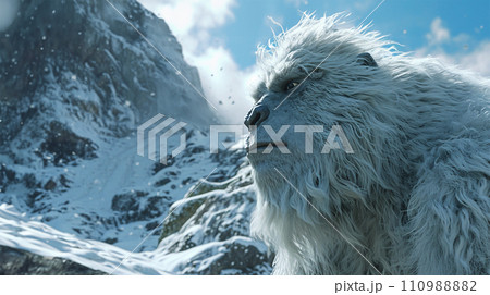 イエティのイメージ - image of Yeti - No1-7 -  110988882