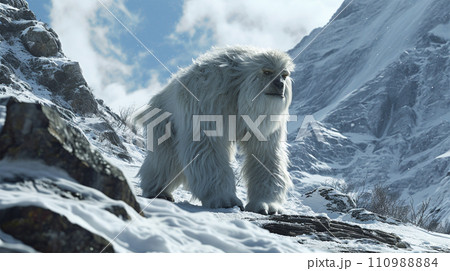 イエティのイメージ - image of Yeti - No1-9 -  110988884
