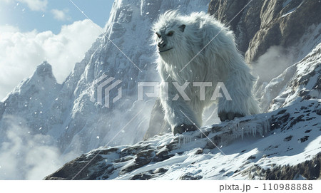 イエティのイメージ - image of Yeti - No1-13 -  110988888