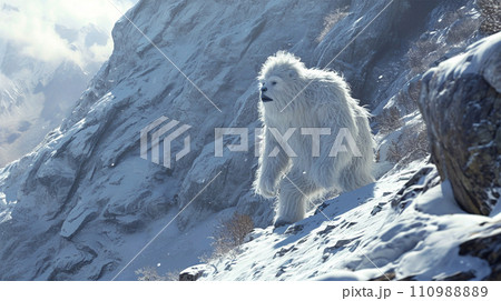イエティのイメージ - image of Yeti - No1-14 - イエティのイメージ - image of Yeti - No1-14 - 110988889