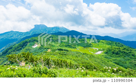 夏の火打山登山（天狗の庭～火打山山頂） 110990384