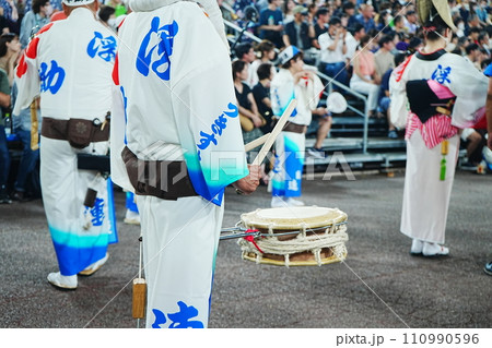 日本 徳島 阿波踊り 日本 徳島 阿波踊り 110990596