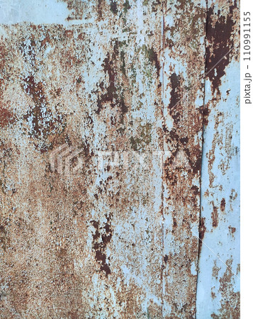 Corroded metal background. Rusty metal background with streaks of rust. Rust stains. Rusty corrosion. Corroded metal background. Rusty metal background with streaks of rust. Rust stains. Rusty corrosion. 110991155