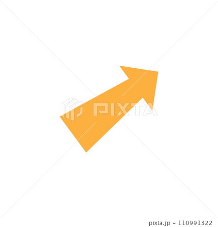 Arrow illustration logo icon 110991322