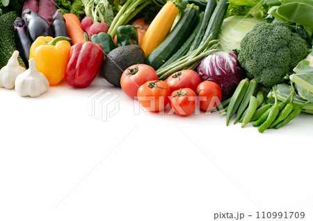 野菜　集合　農作物 110991709
