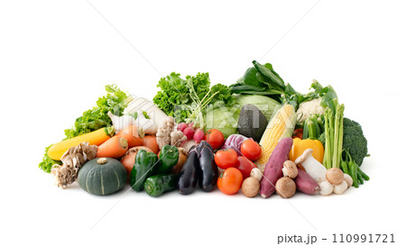 野菜　集合　農作物 110991721