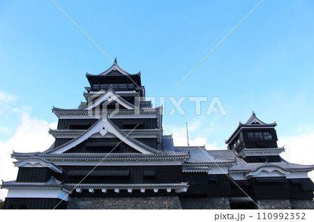 熊本城天守閣 熊本市 熊本県 熊本城天守閣 熊本市 熊本県 110992352