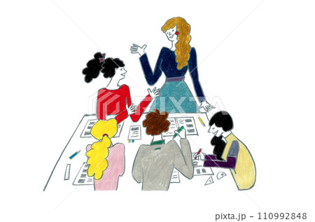 ミーティング ミーティング 110992848