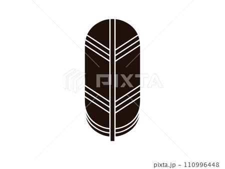 一つ鷹の羽 110996448