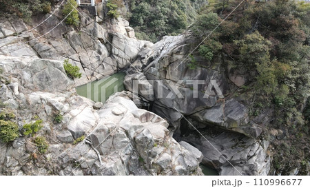 広島県呉市【二級ダム・二級峡】ドローン空撮_No07 広島県呉市【二級ダム・二級峡】ドローン空撮_No07 110996677