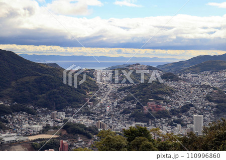 長崎の金比羅山からの長崎市内03 長崎の金比羅山からの長崎市内03 110996860