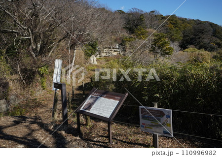 鎌倉のお猿畠の大切岸 鎌倉のお猿畠の大切岸 110996982
