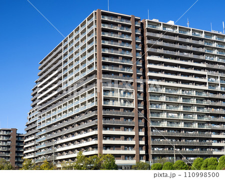 大規模な高層マンション 110998500