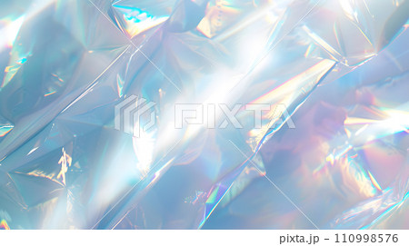 虹色に輝く光のレンズフレアアート背景 虹色に輝く光のレンズフレアアート背景 110998576