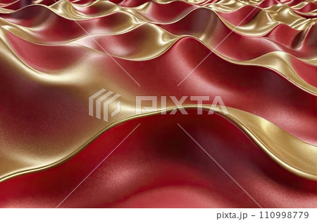 Red and Gold wave texture Red and Gold wave texture 110998779
