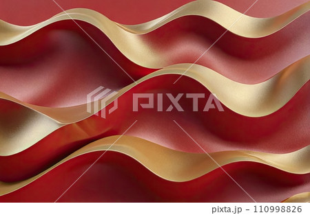 Red and Gold wave texture Red and Gold wave texture 110998826