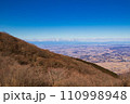 筑波山　御幸ヶ原から日光連山を望む 110998948