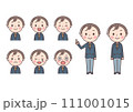 制服の男の子の表情集 111001015